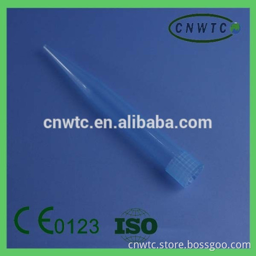 plastic pipette tips 1000ul with blue
